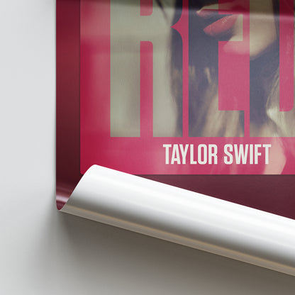 Taylor Swift Red (Deluxe) Album Poster