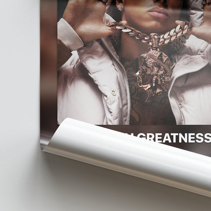 Central Cee CAN'T RUSH GREATNESS Album Poster