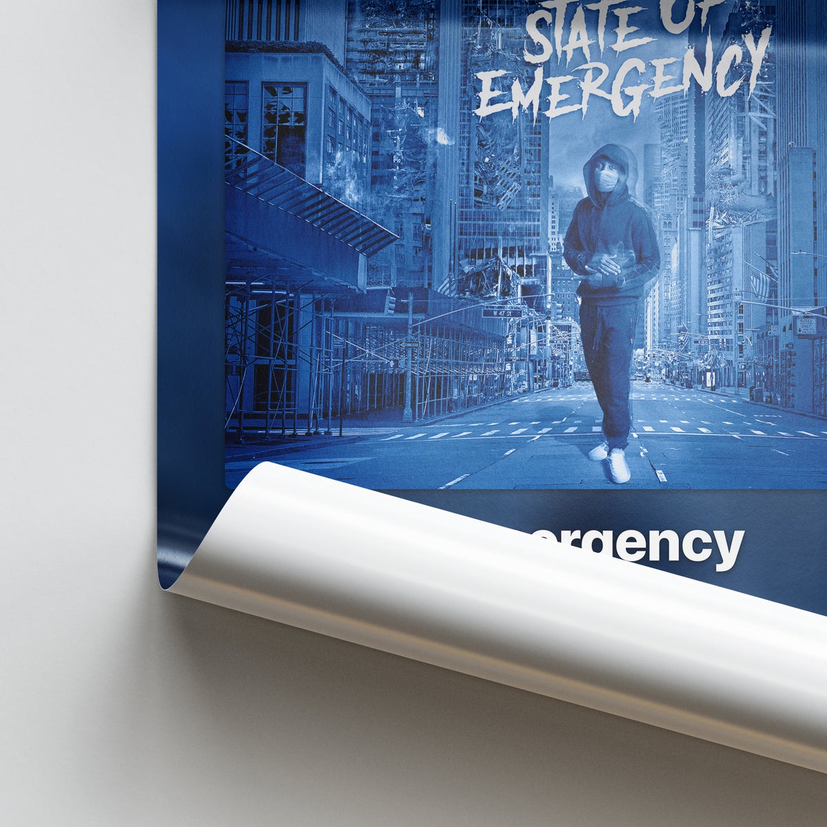 Lil Tjay State of Emergency Album Poster