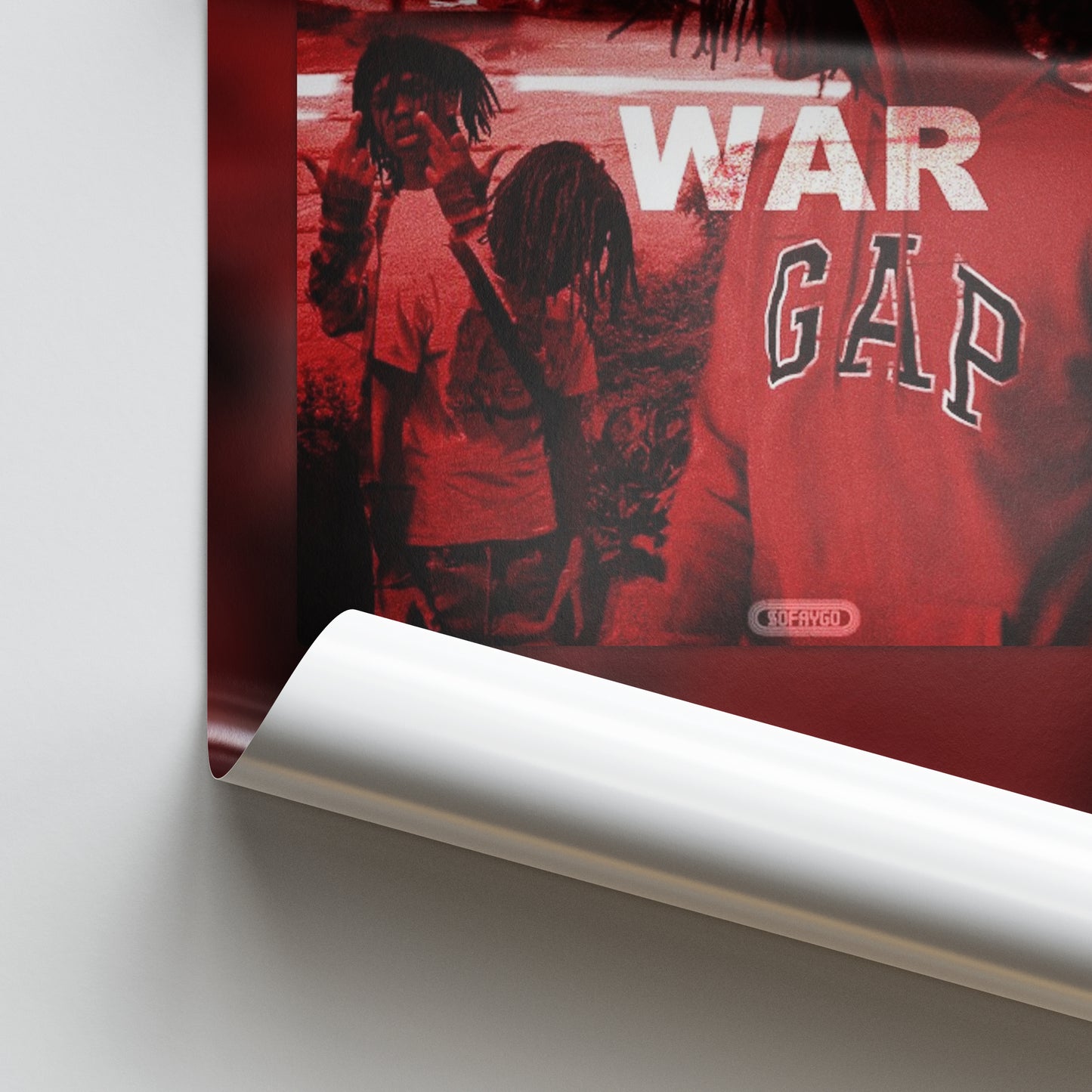 SoFaygo WAR Album Poster