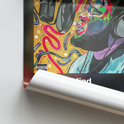 Rod Wave Beautiful Mind Album Poster
