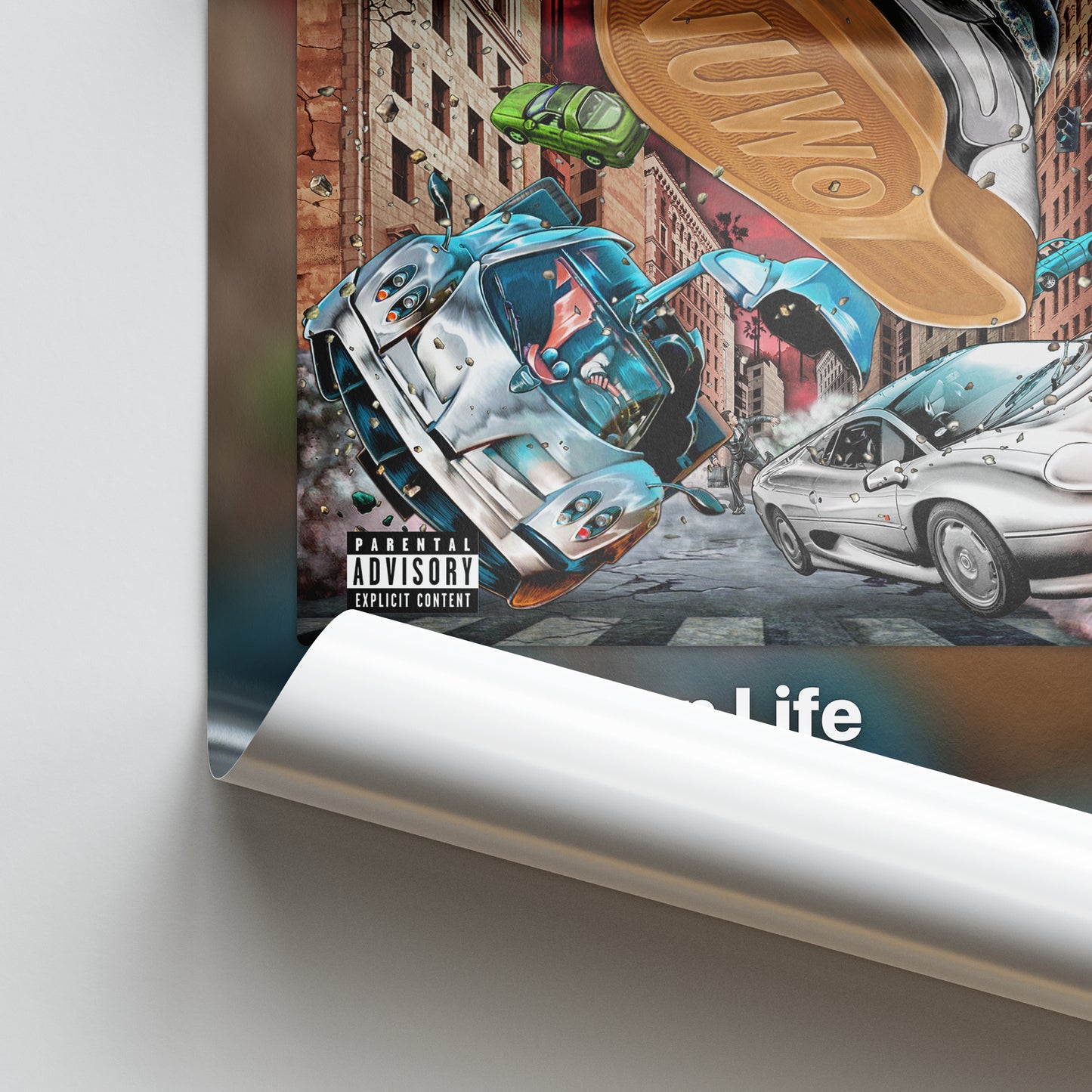Brent Faiyaz Larger Than Life Album Poster