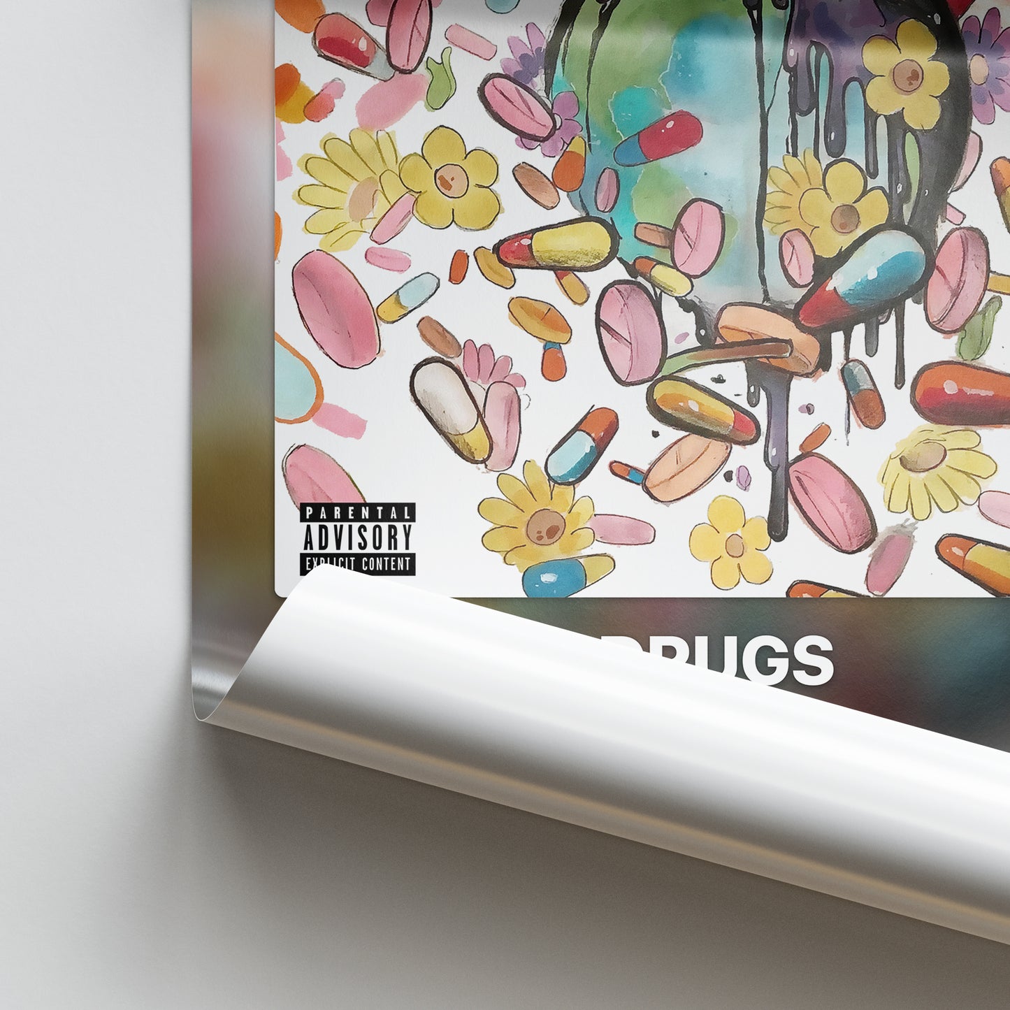 Juice WRLD WRLD ON DRUGS Album Poster