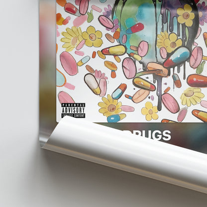 Juice WRLD WRLD ON DRUGS Album Poster