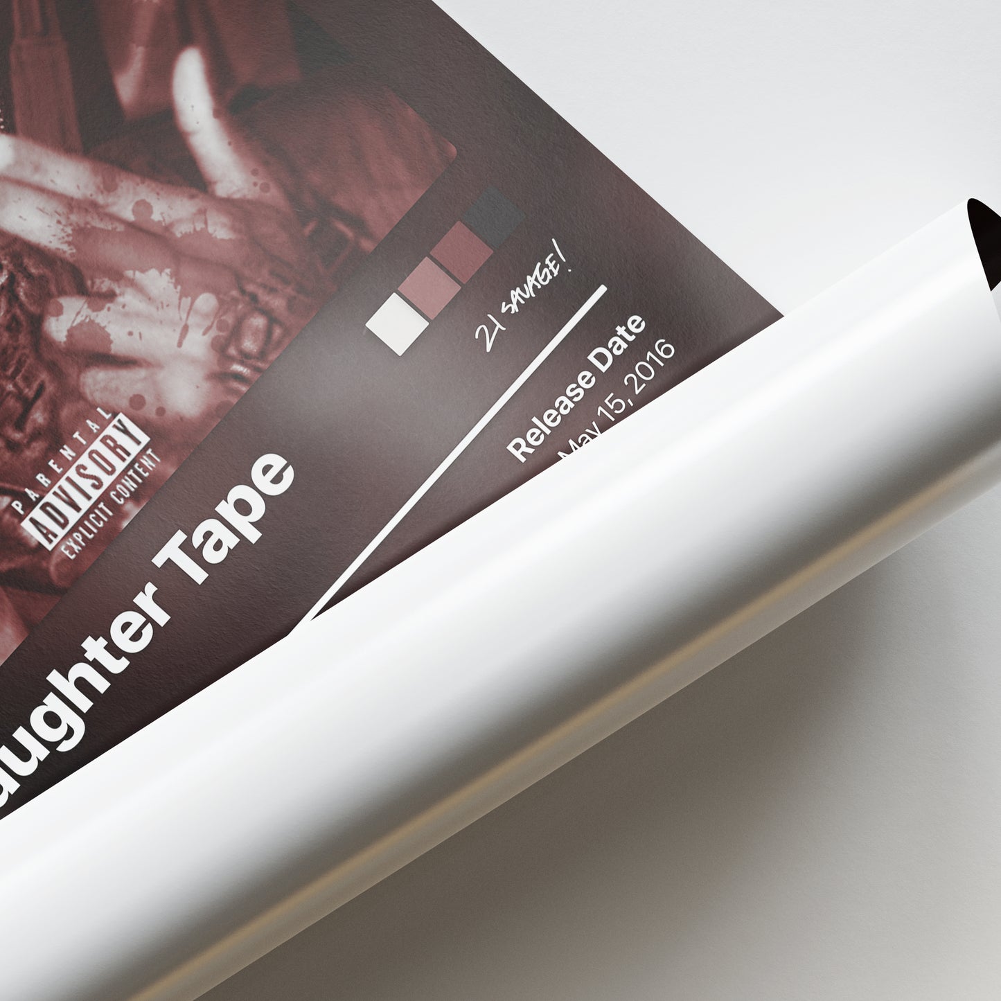 21 Savage The Slaughter Tape Album Poster
