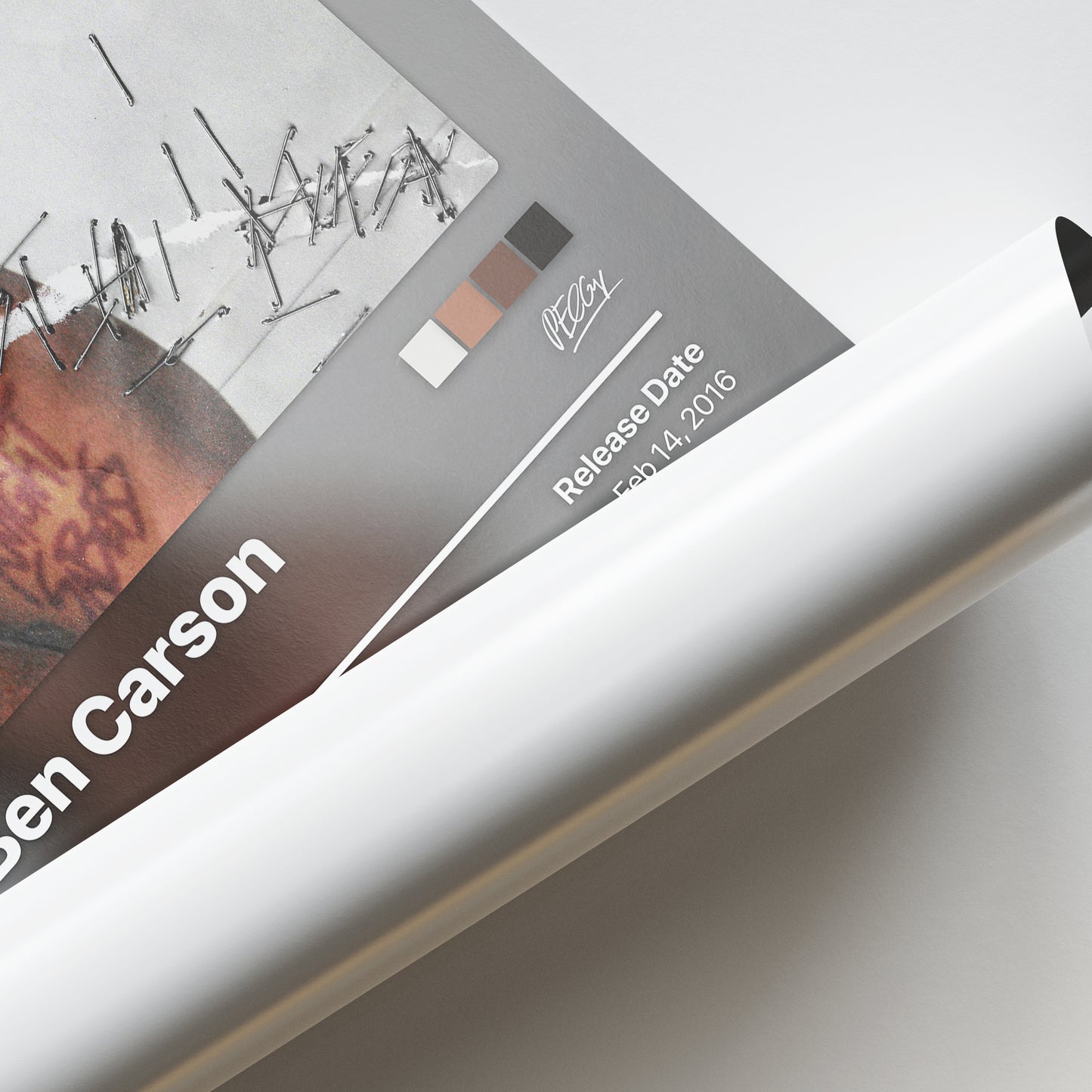 JPEGMAFIA Black Ben Carson Album Poster