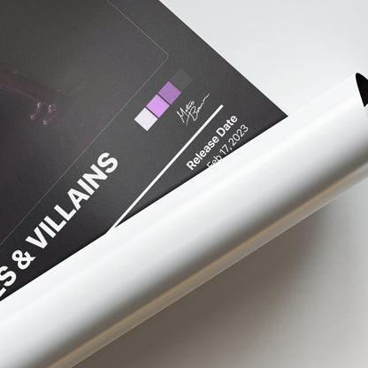 Metro Boomin HEROES & VILLAINS (Villains Version) Album Poster