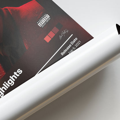The Weeknd The Highlights Album Poster