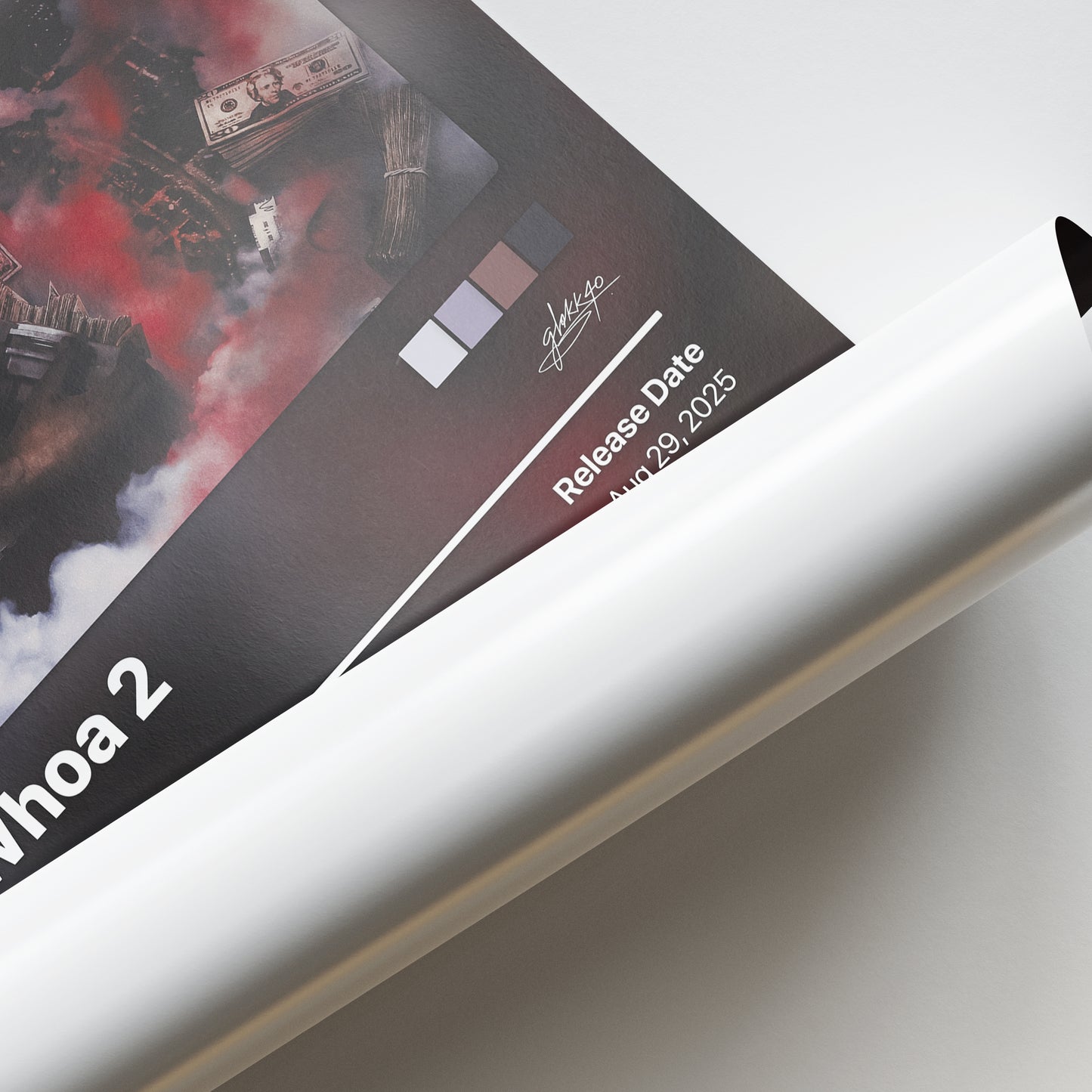 Glokk40Spaz Baby Whoa 2 Album Poster