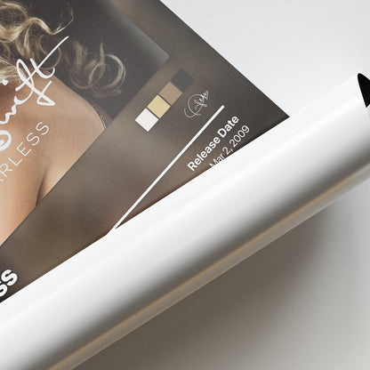 Taylor Swift Fearless Album Poster