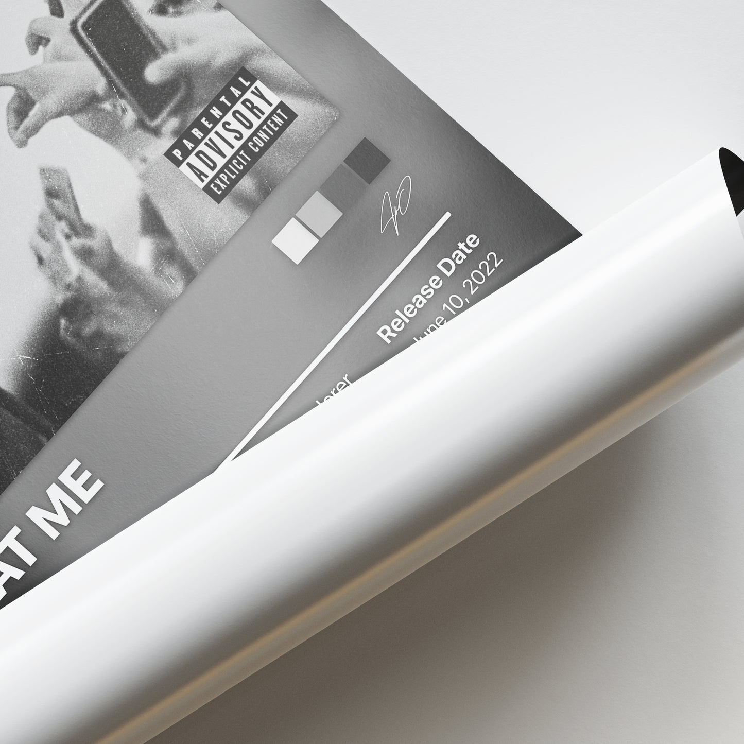 XXXTENTACION LOOK AT ME Album Poster