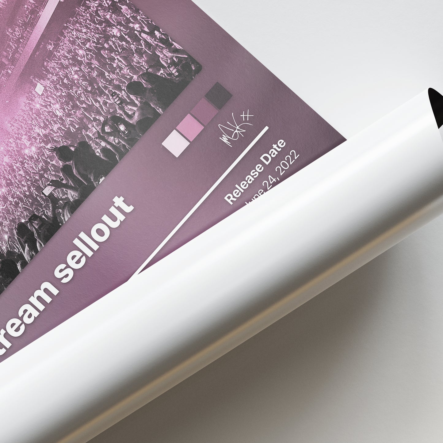 mgk mainstream sellout (life in pink deluxe) Album Poster