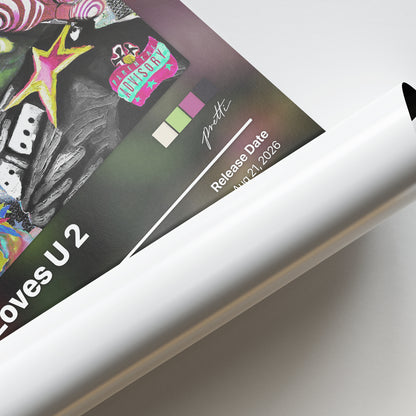 prettifun Pretti Loves U 2 Album Poster