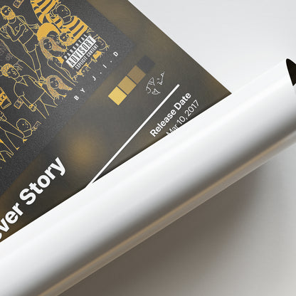 JID The Never Story Album Poster