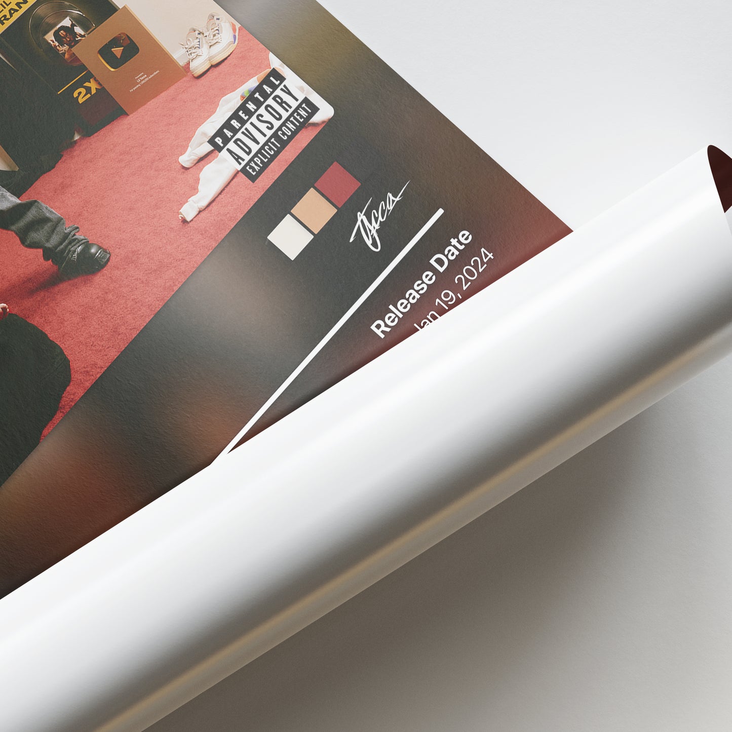 Lil Tecca TEC Album Poster