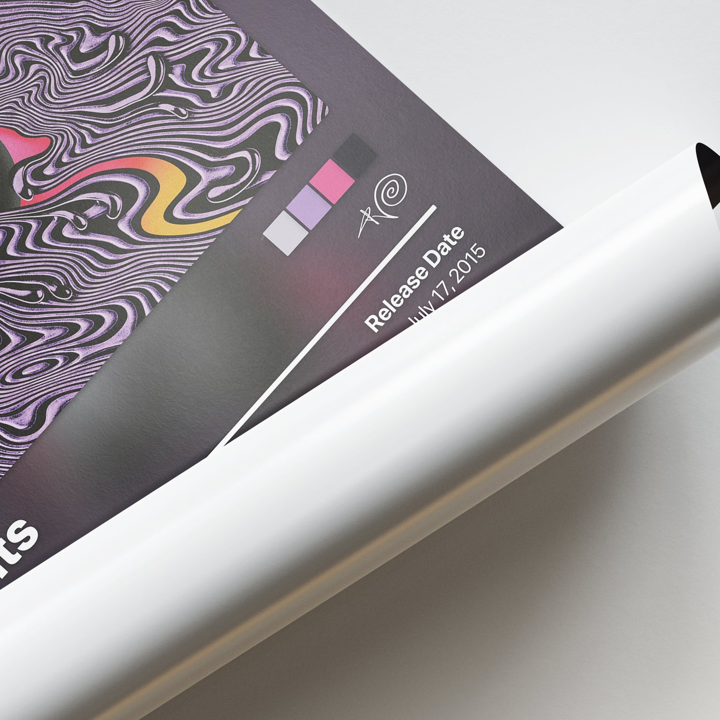 Tame Impala Currents Album Poster