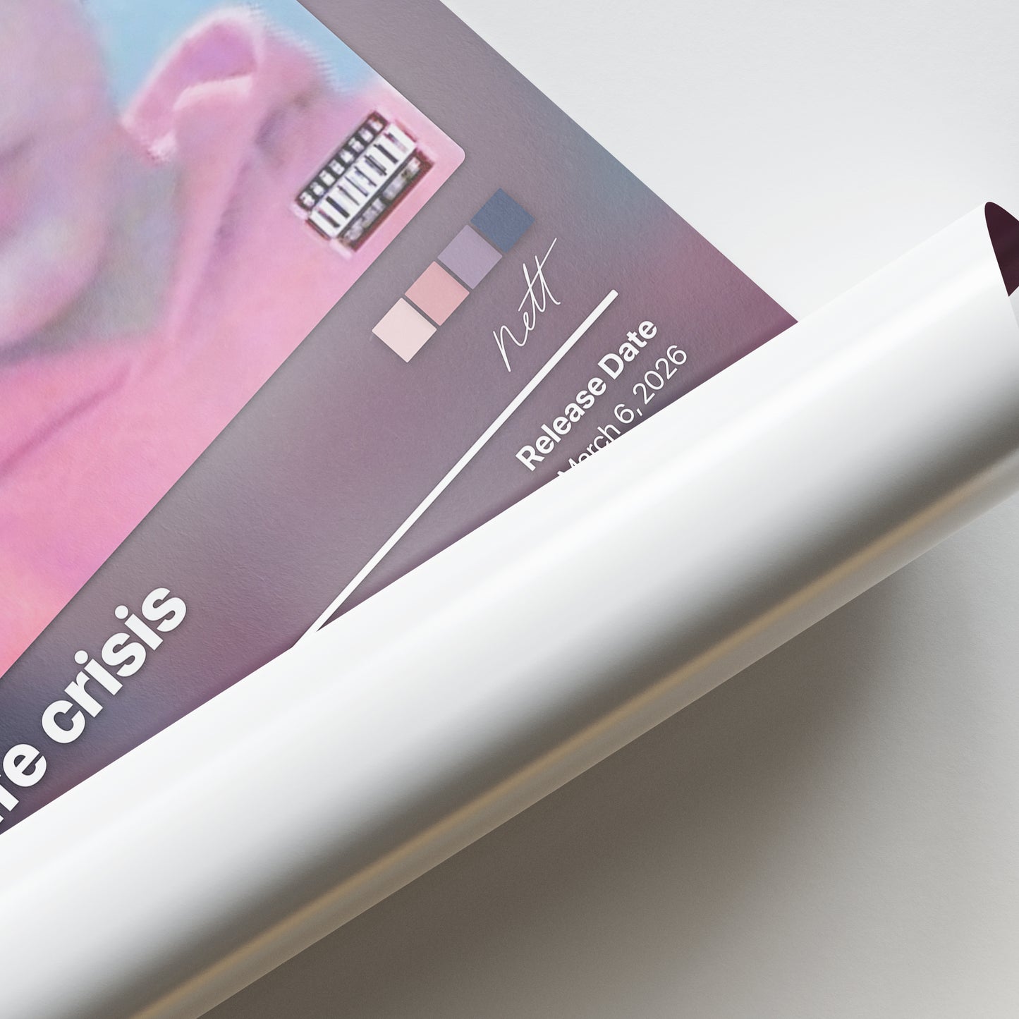 Nettspend early life crisis Album Poster