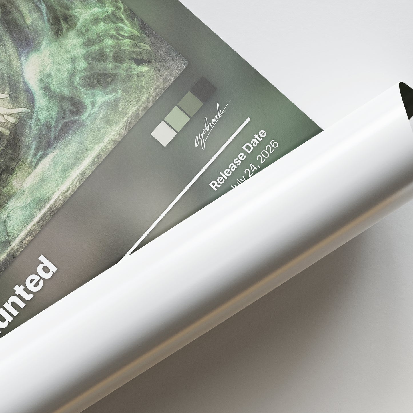 Egobreak the Haunted Album Poster