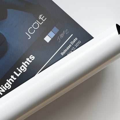 J. Cole Friday Night Lights Album Poster