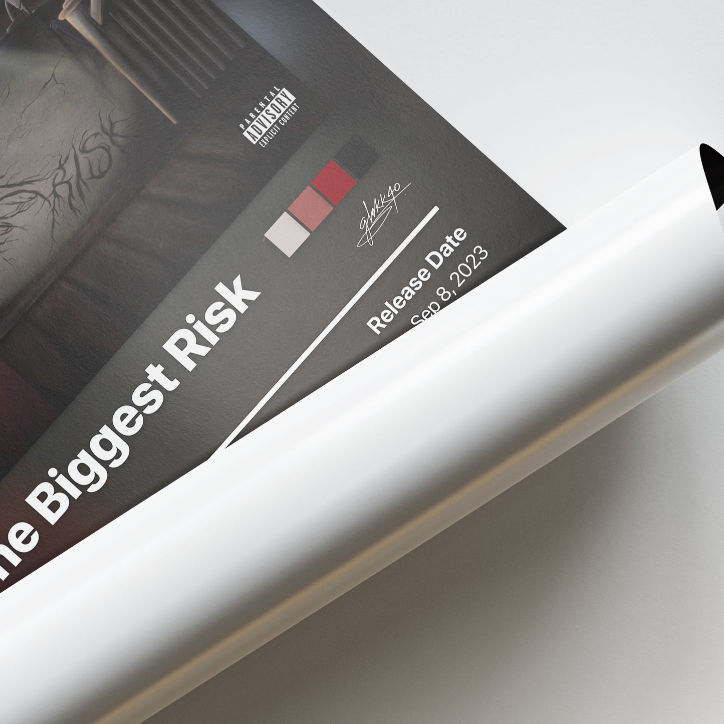 Glokk40Spaz Took The Biggest Risk Album Poster