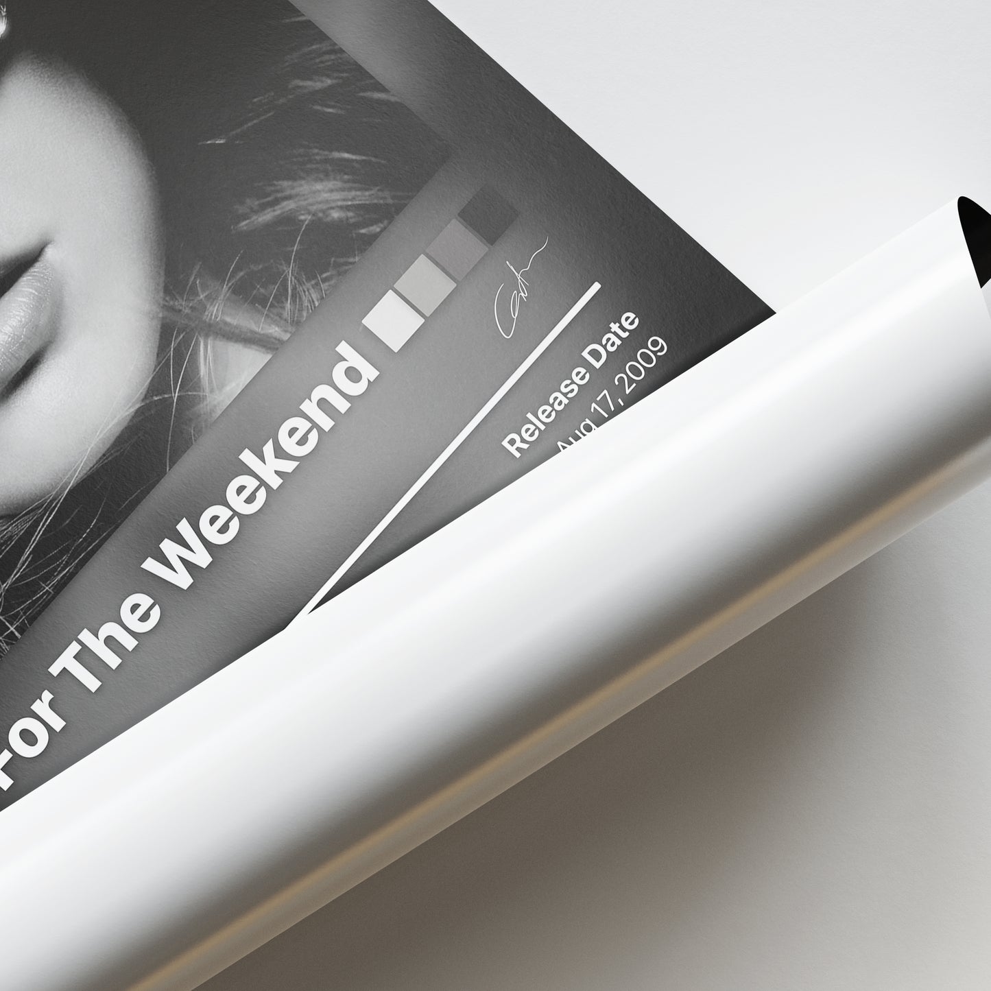 Calvin Harris Ready For The Weekend Album Poster