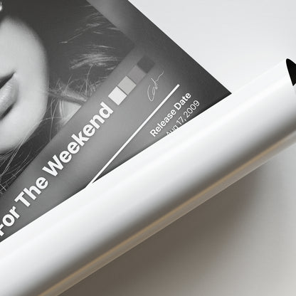 Calvin Harris Ready For The Weekend Album Poster