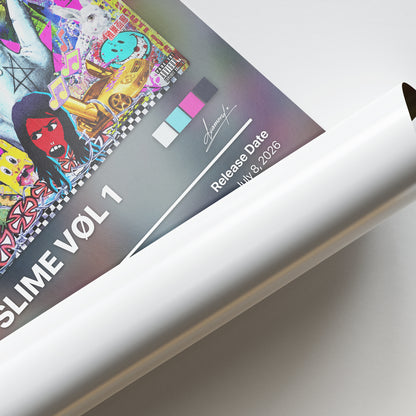 diamond* BLING SLIME VØL 1 Album Poster
