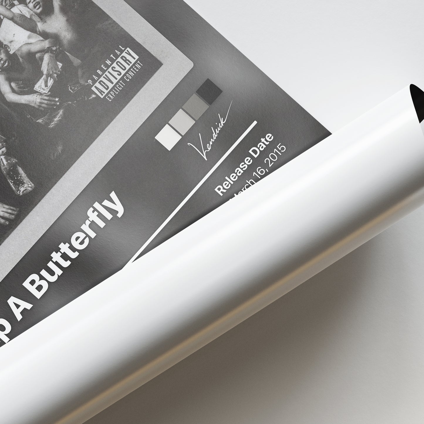 Kendrick Lamar To Pimp A Butterfly Album Poster