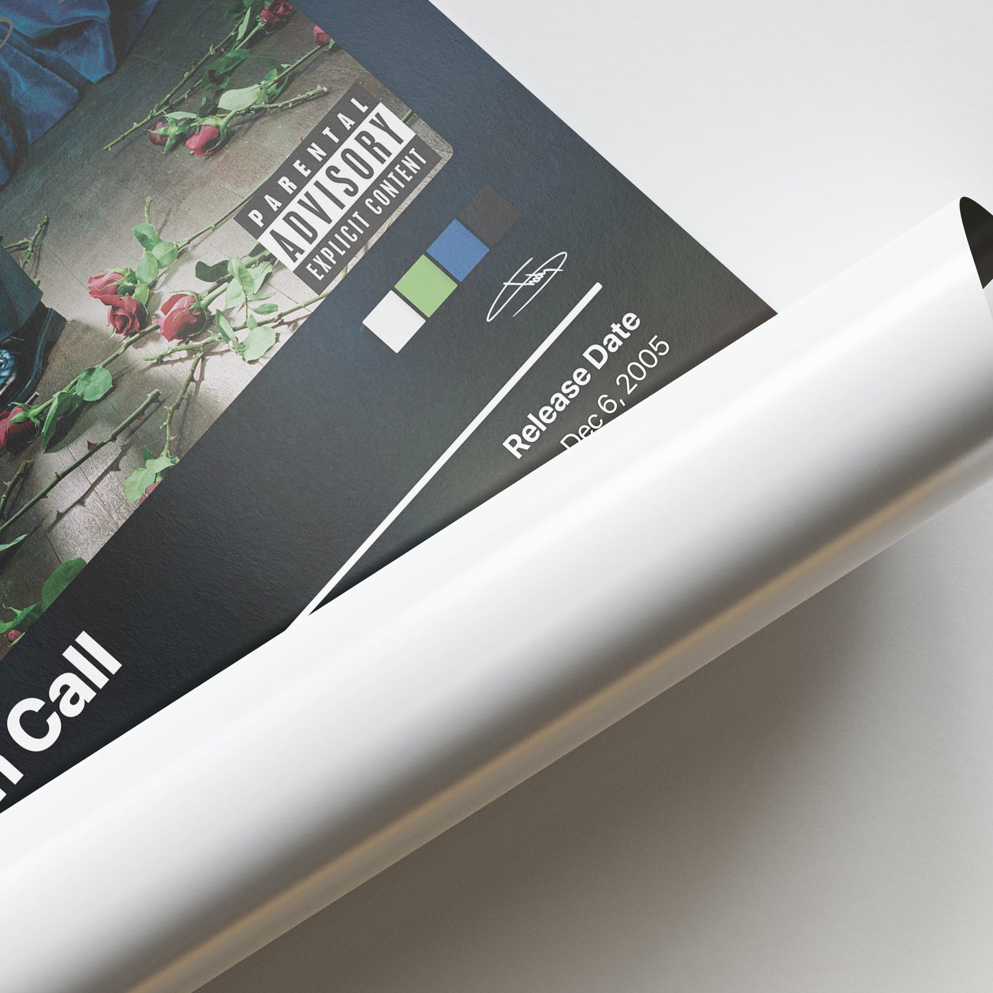 Eminem Curtain Call Album Poster