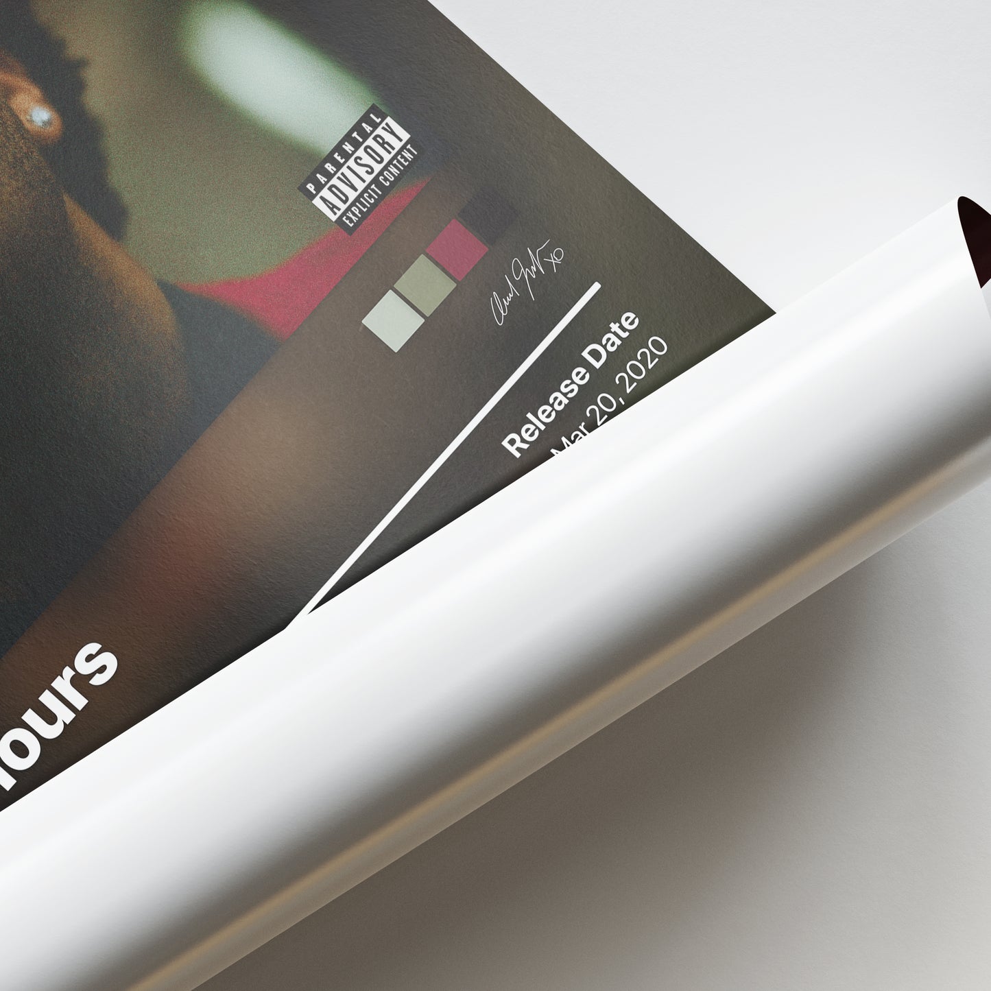 The Weeknd After Hours Album Poster