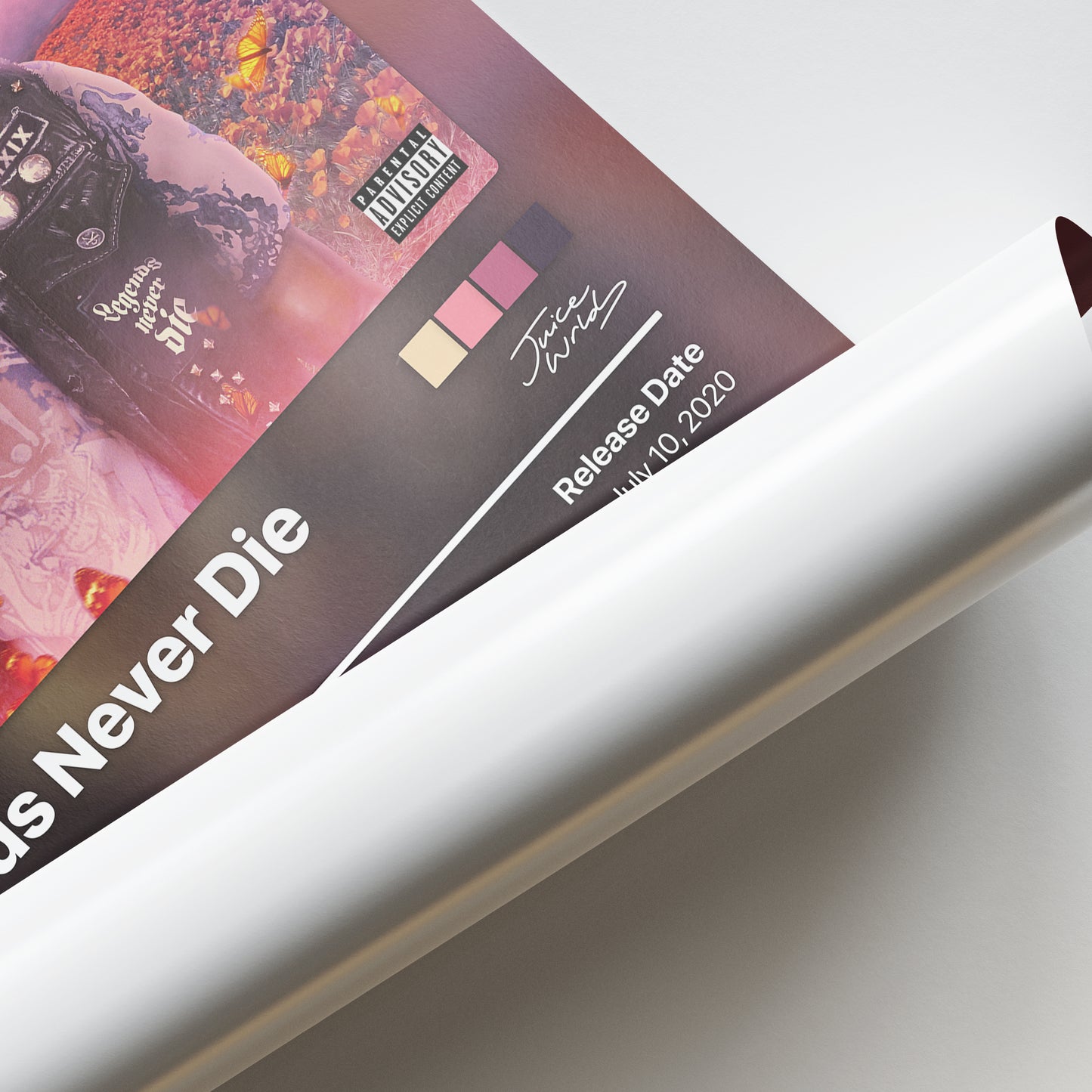 Juice WRLD Legends Never Die Album Poster