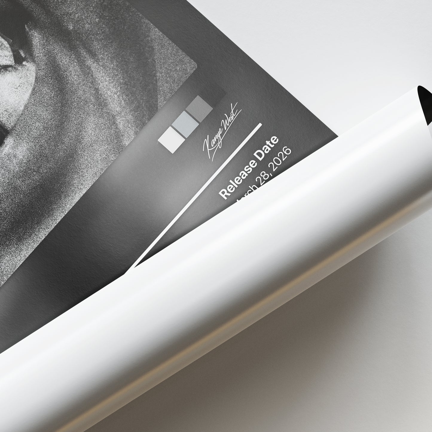 Kanye West BULLY Album Poster