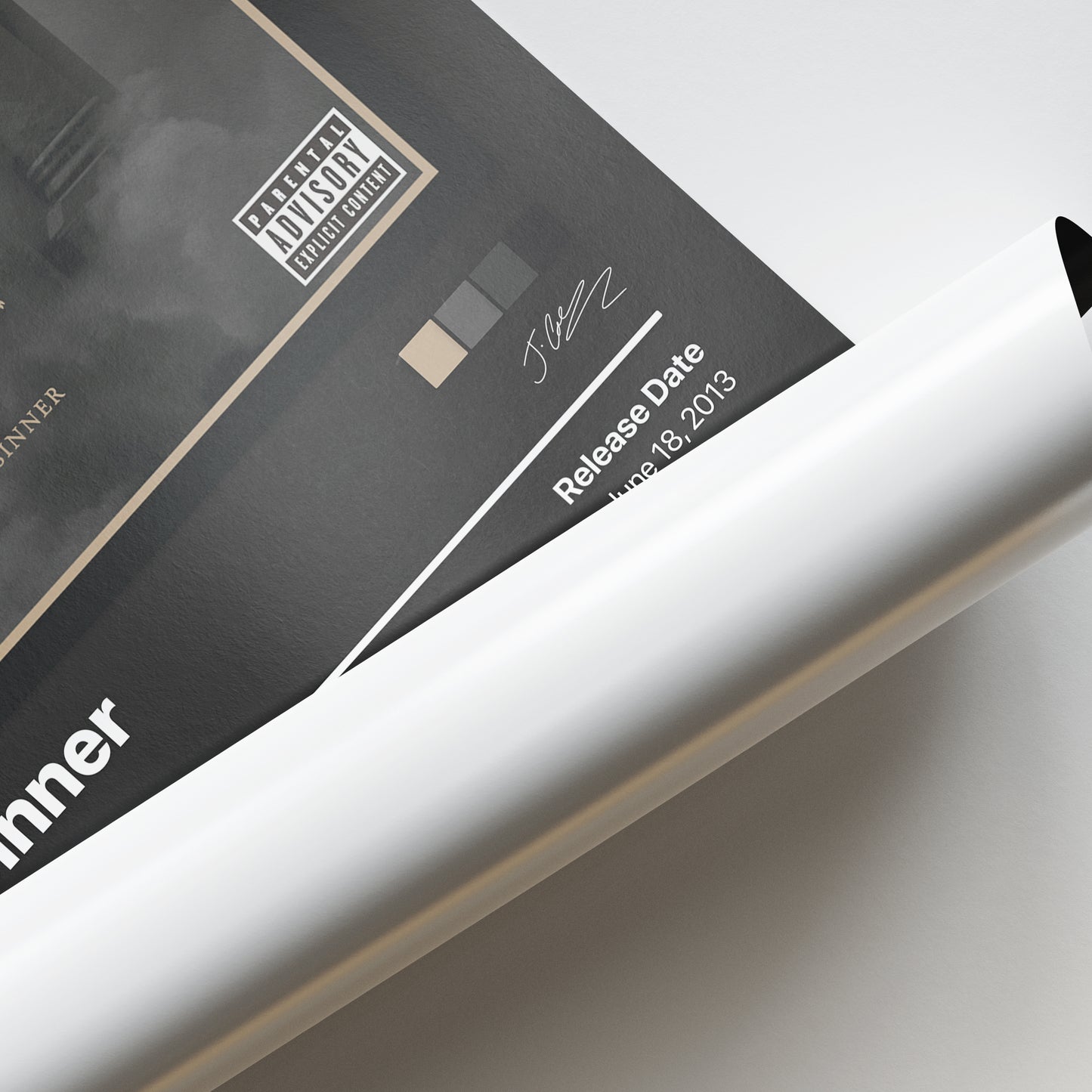 J. Cole Born Sinner Album Poster