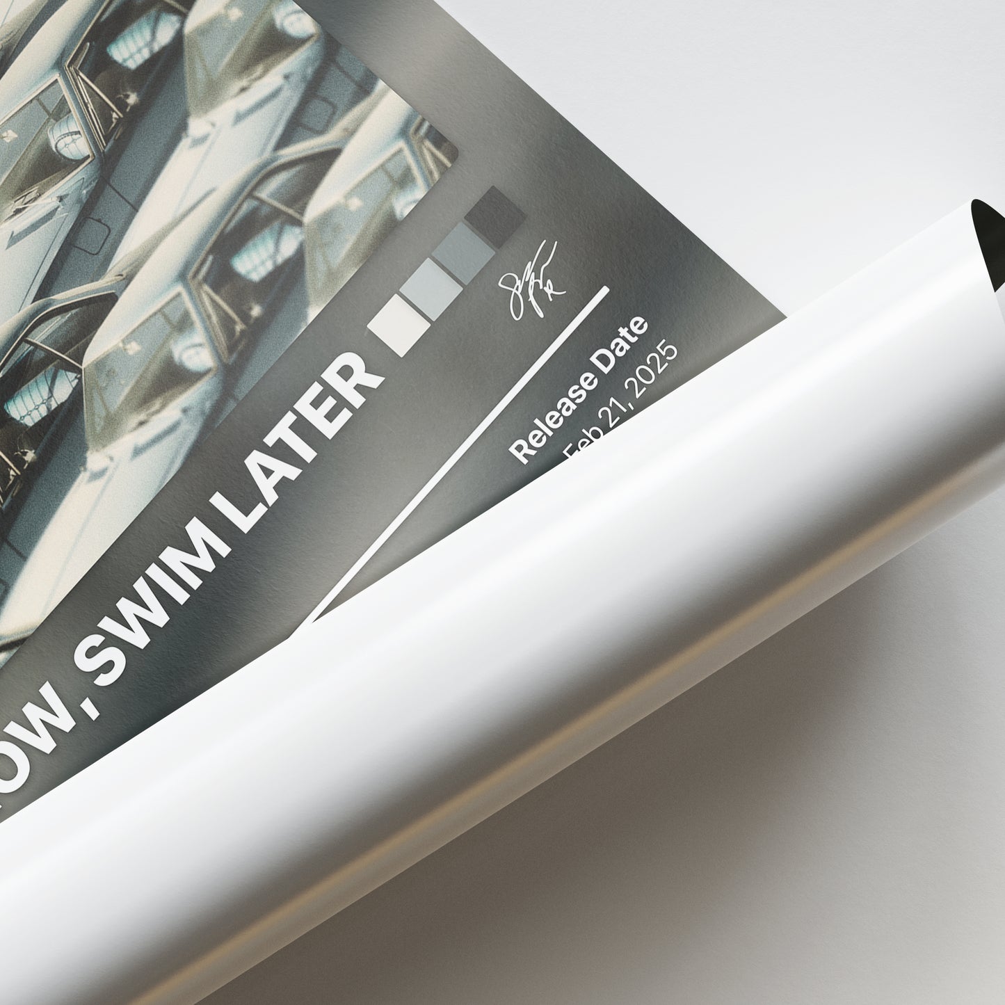 SIENNA SPIRO SINK NOW, SWIM LATER Album Poster