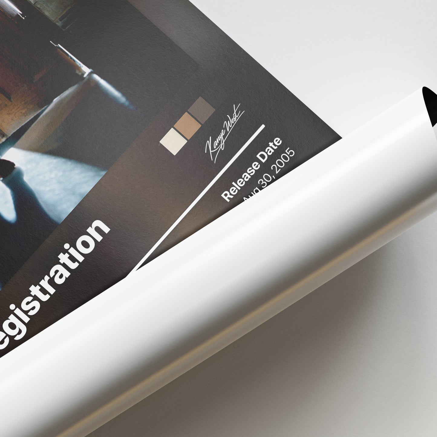 Kanye West Late Registration Album Poster