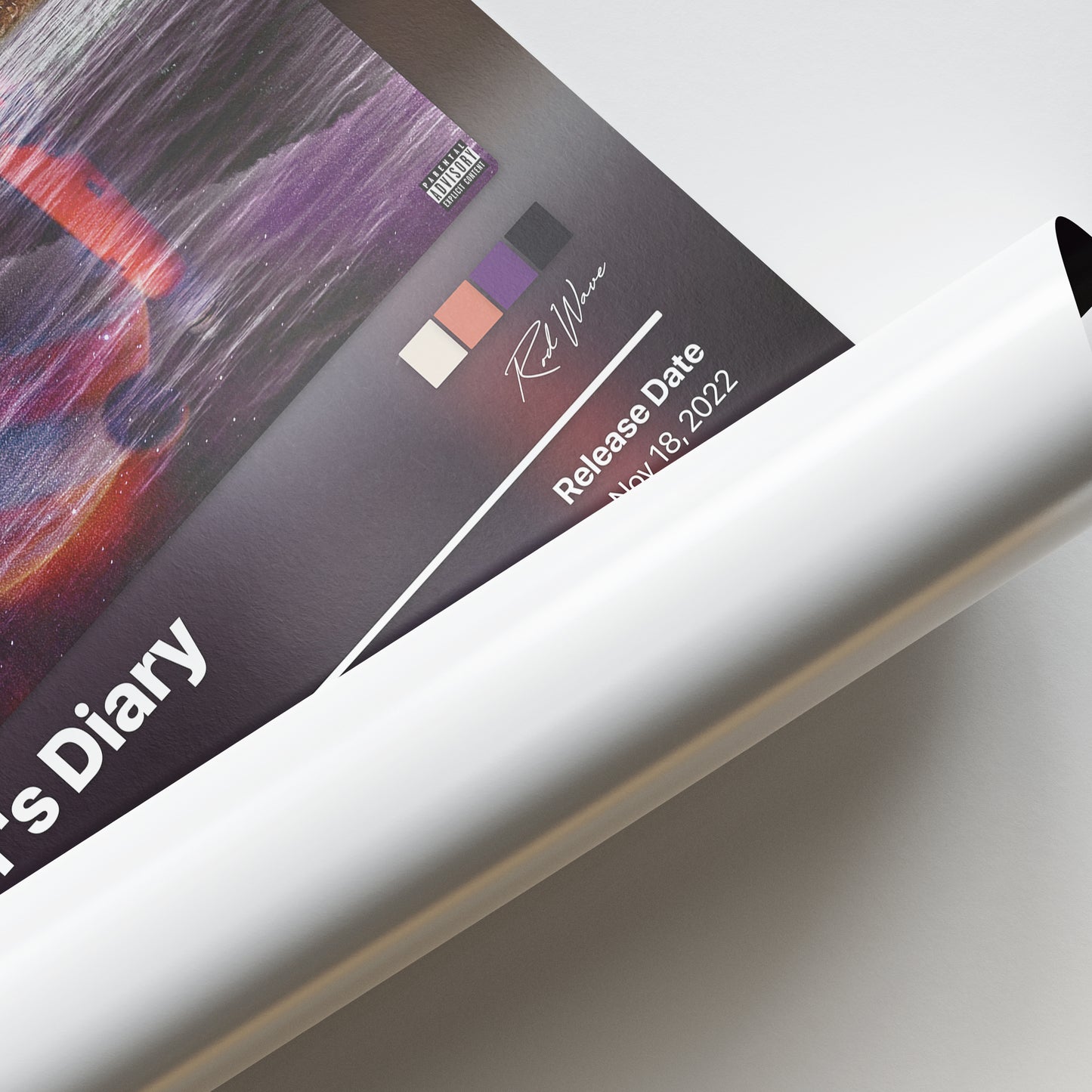 Rod Wave Jupiter's Diary: 7 Day Theory Album Poster