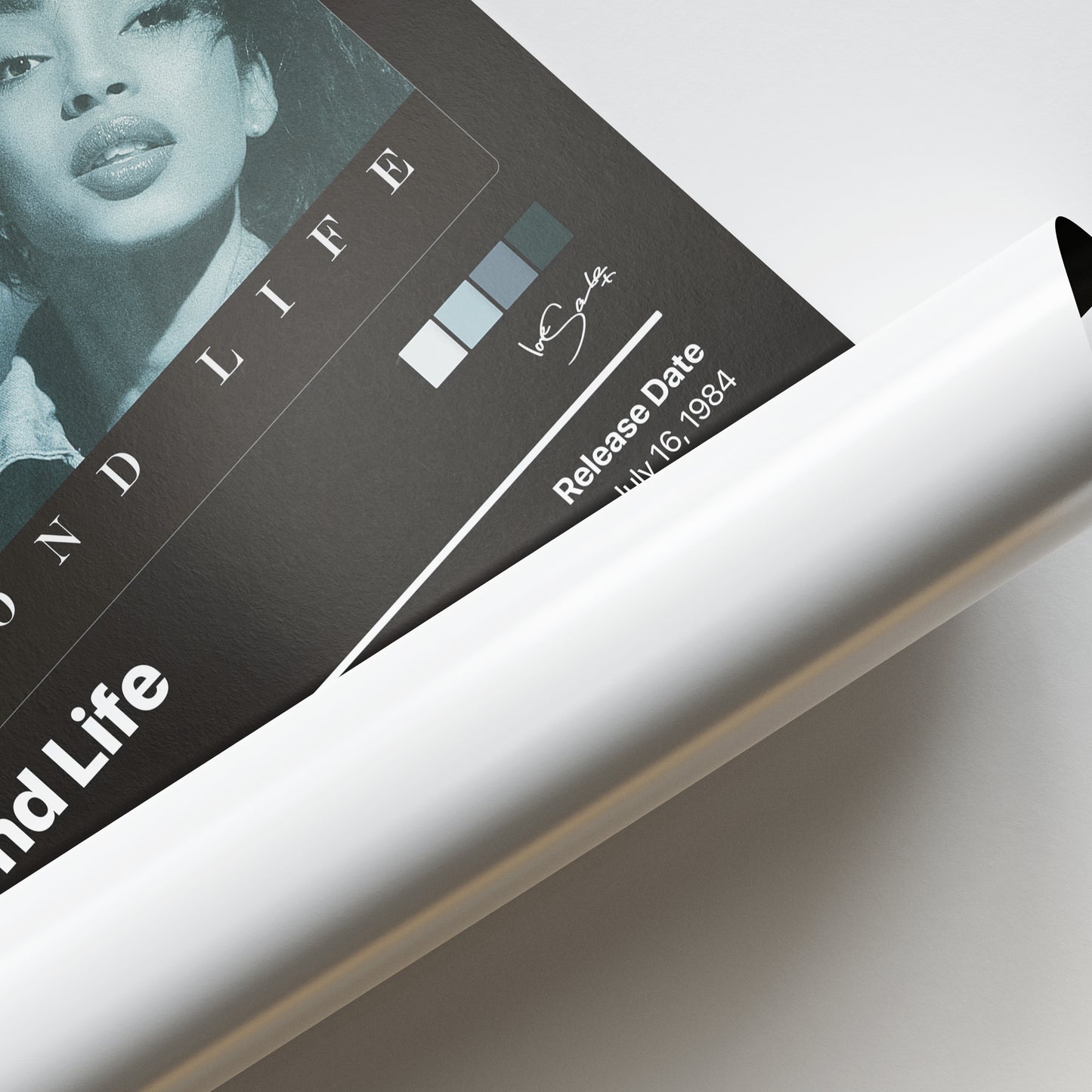 Sade Diamond Life Album Poster