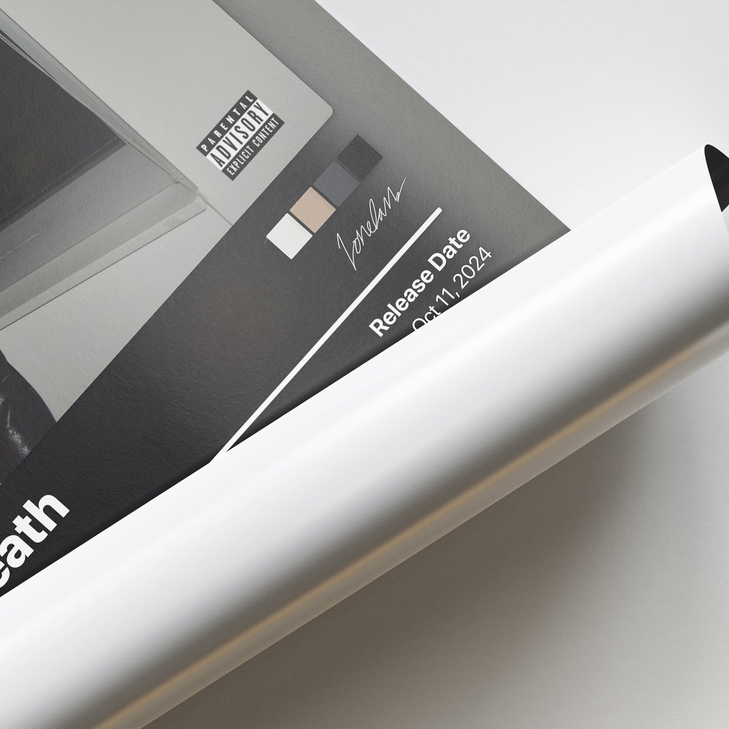 1oneam One Death Album Poster