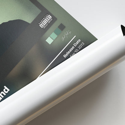 The Weeknd Kiss Land Album Poster