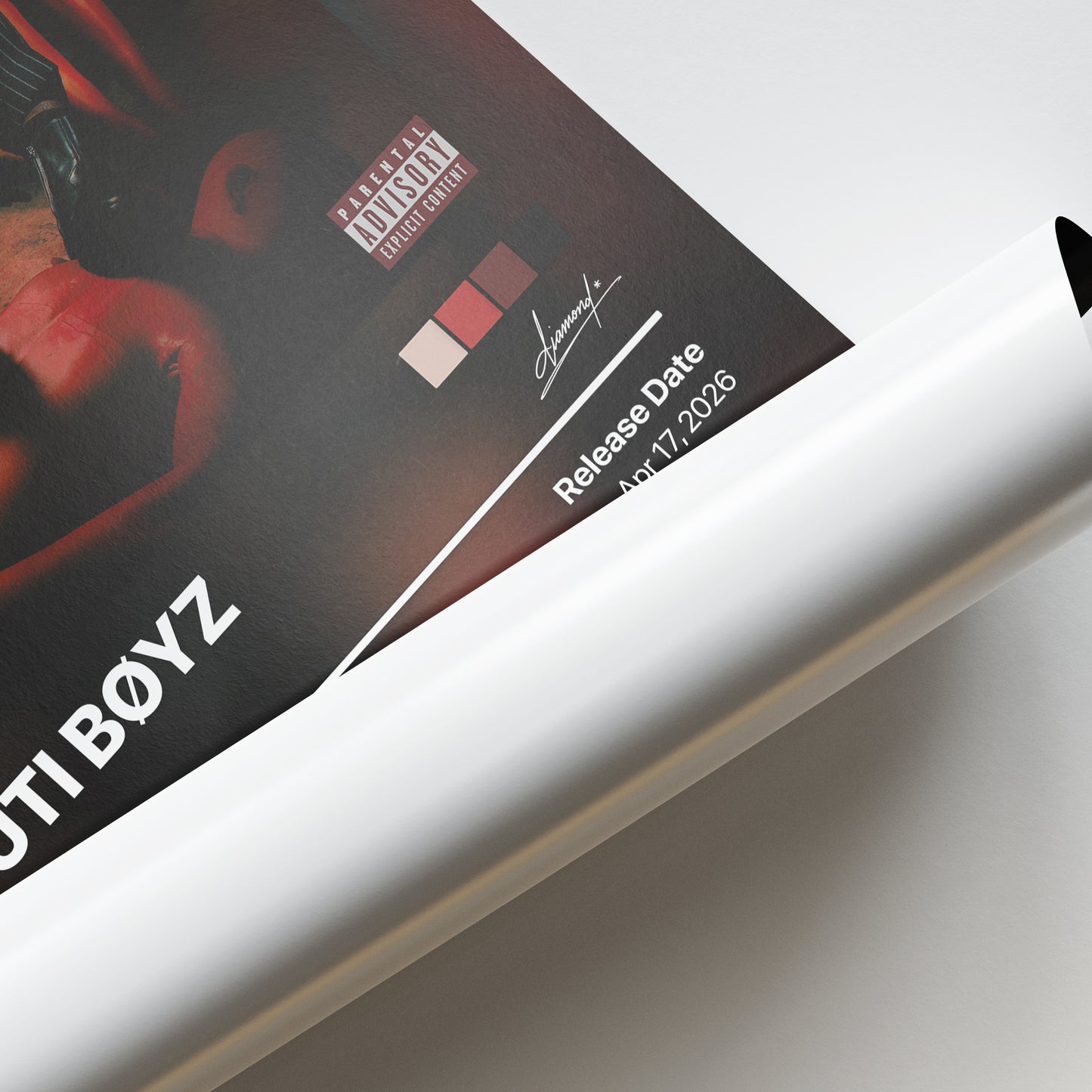 diamond* UY SCUTI BØYZ Album Poster