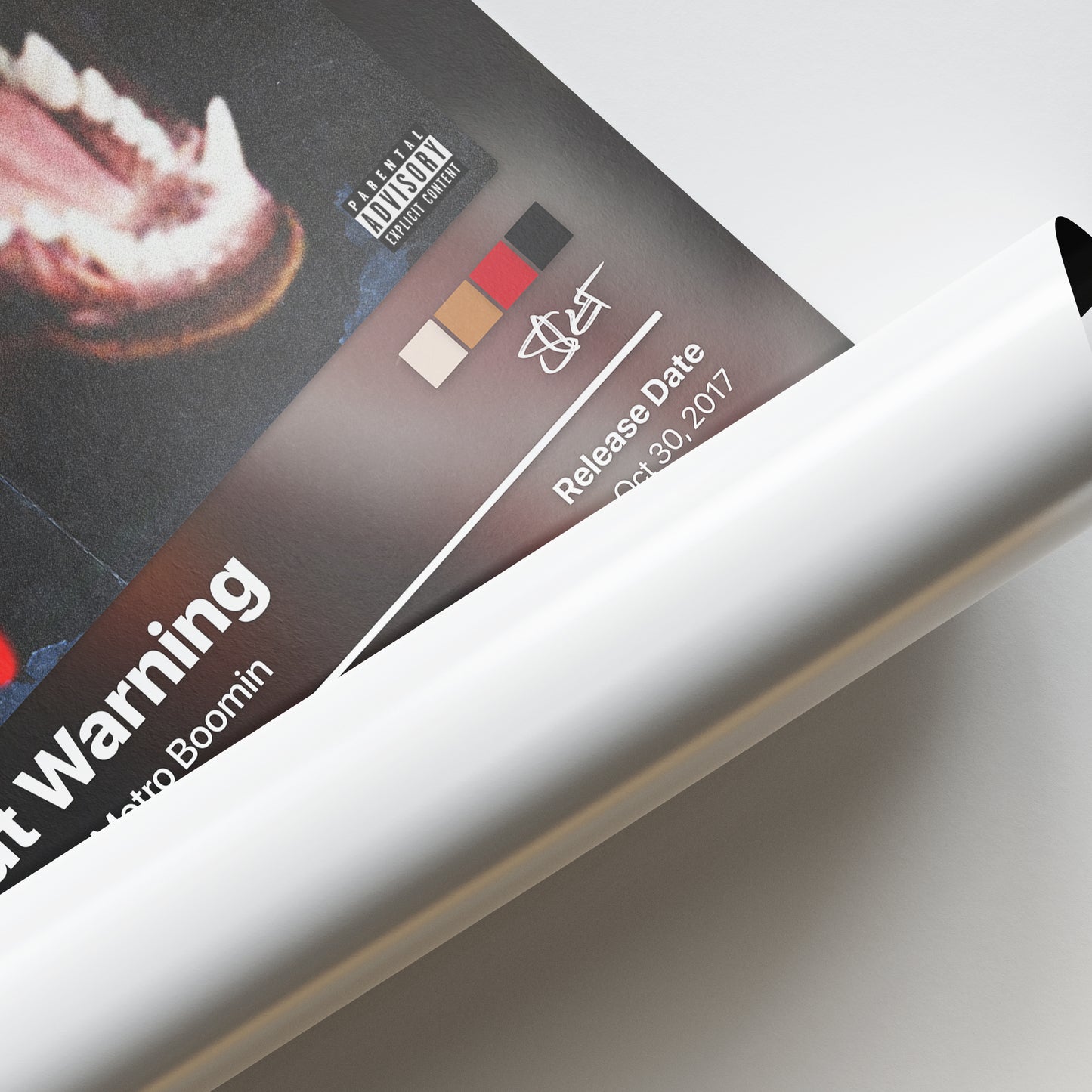 Offset Without Warning Album Poster