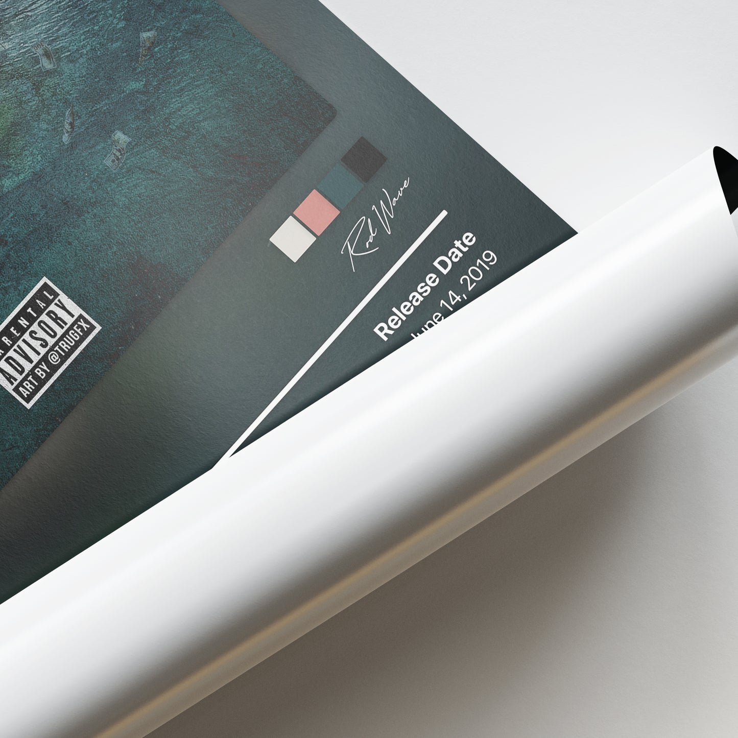 Rod Wave PTSD Album Poster