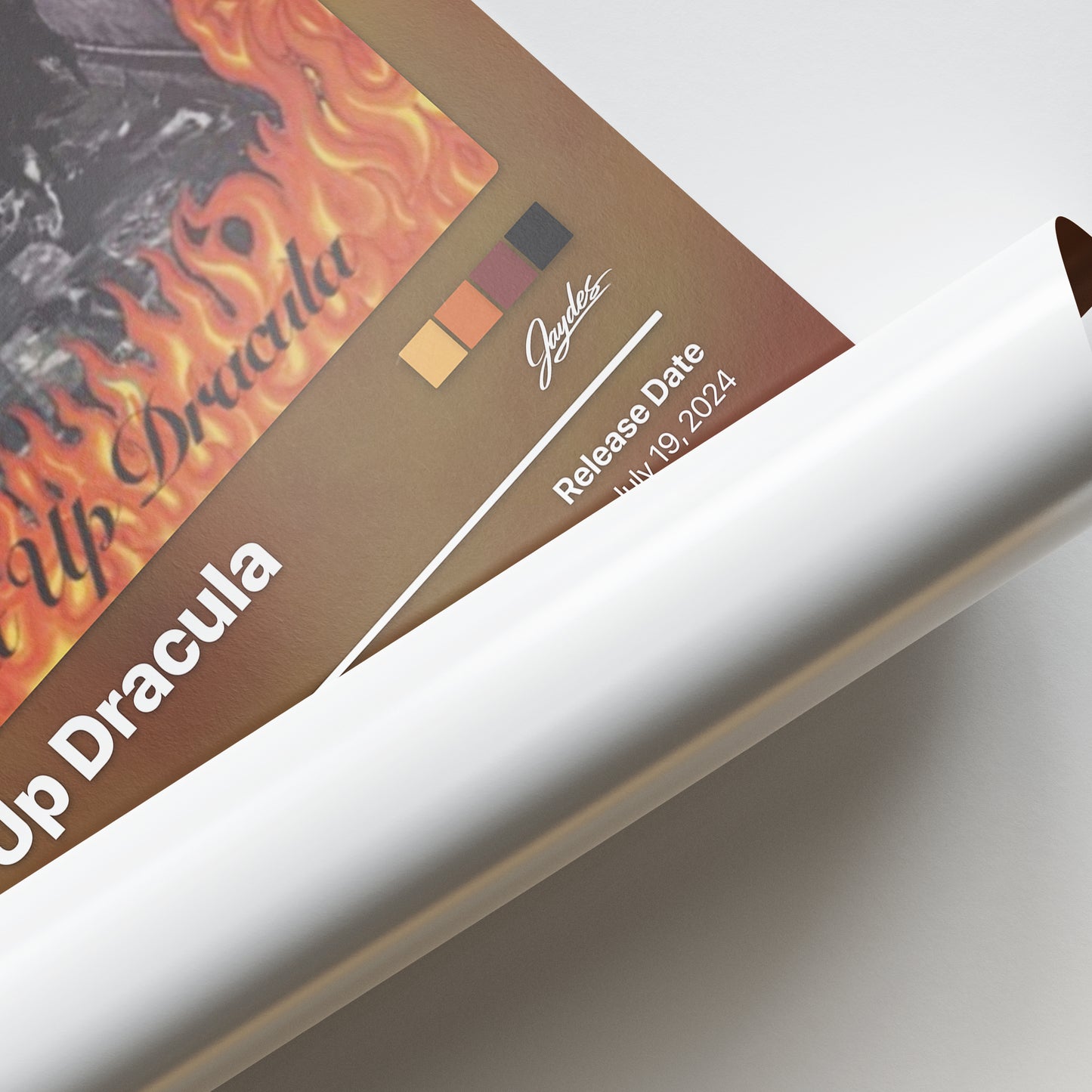 jaydes Count Up Dracula Album Poster