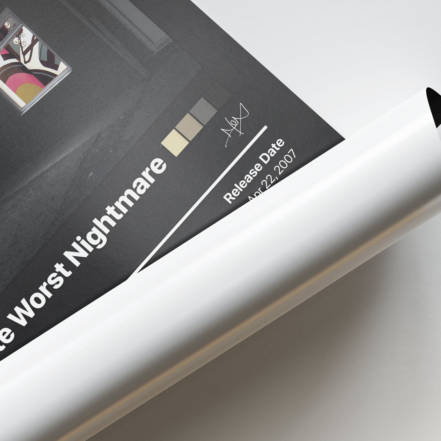 Arctic Monkeys Favourite Worst Nightmare Album Poster
