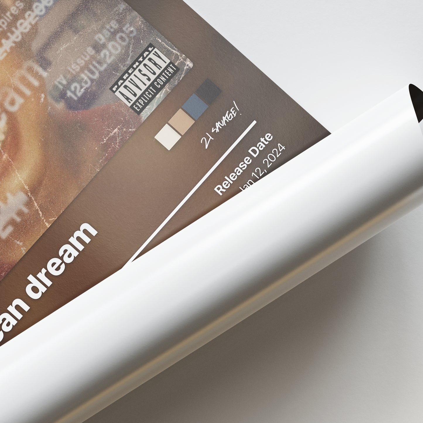 21 Savage american dream Album Poster