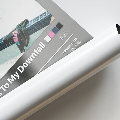 mgk Tickets To My Downfall Album Poster