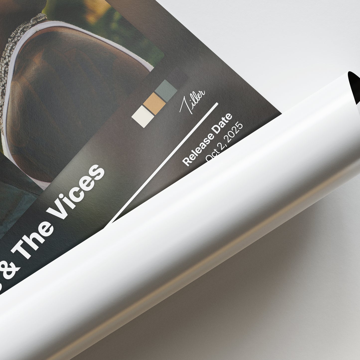 Bryson Tiller Solace & The Vices Album Poster