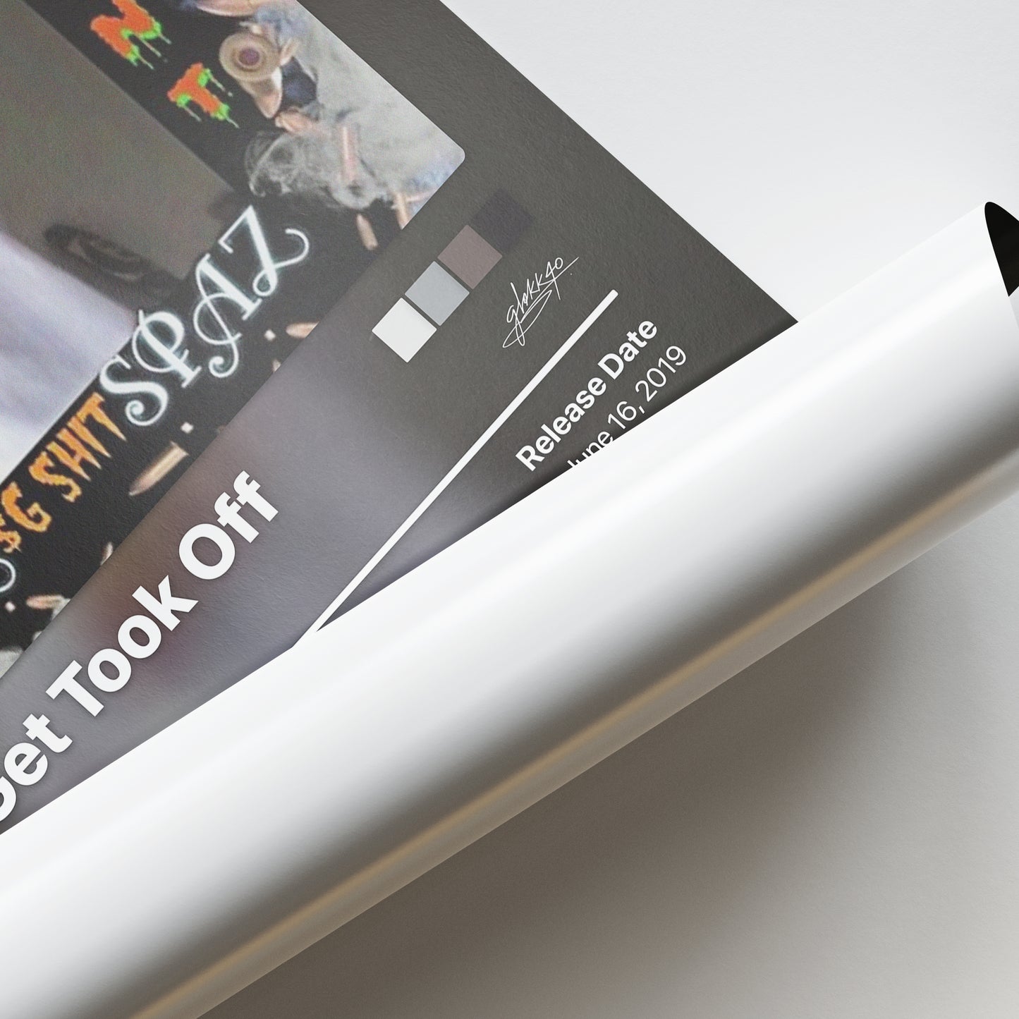 Glokk40Spaz Don't Get Took Off Album Poster