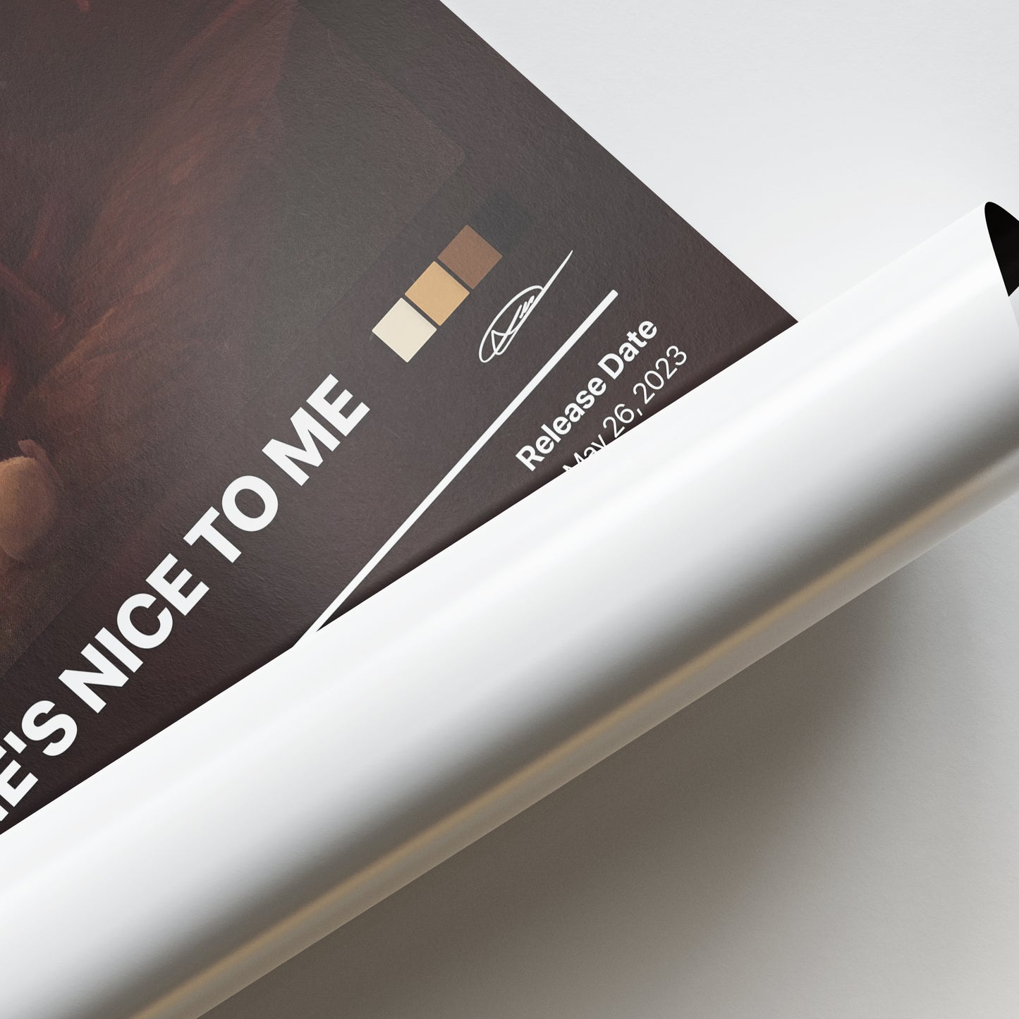 Cochise NO ONE'S NICE TO ME Album Poster