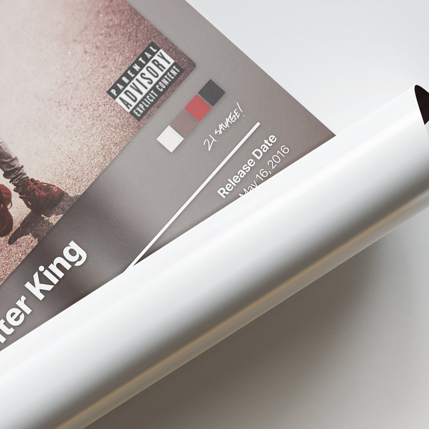 21 Savage Slaughter King Album Poster